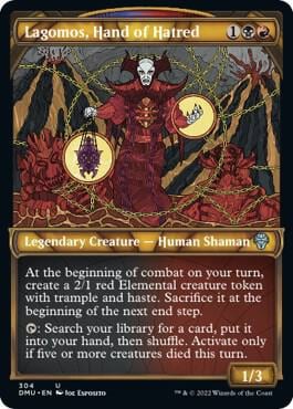 Lagomos, Hand of Hatred (Showcase), Dominaria United 304