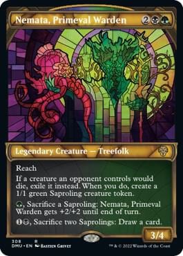 Nemata, Primeval Warden (Showcase), Dominaria United 308