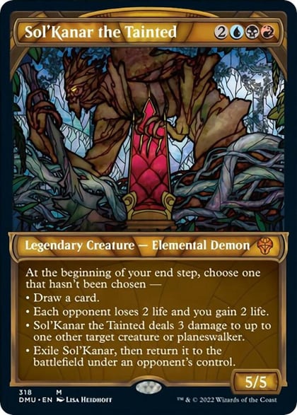 Sol'Kanar the Tainted (Showcase), Dominaria United 318