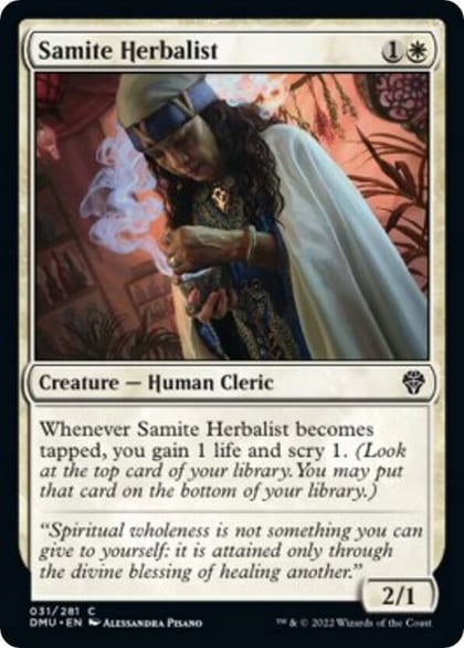Samite Herbalist, Dominaria United 31