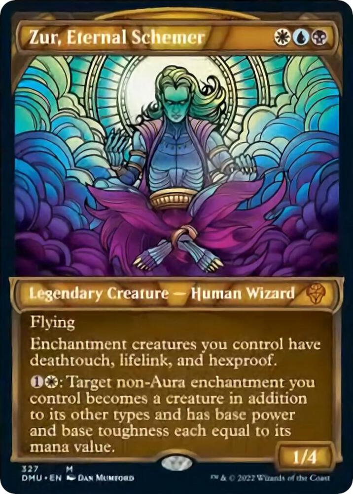 Zur, Eternal Schemer (Showcase), Dominaria United 327