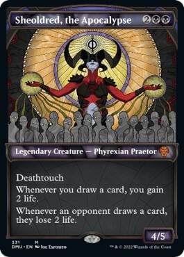 Sheoldred, the Apocalypse (Textured Foil), Dominaria United 331
