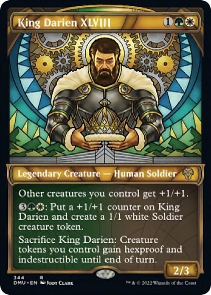 King Darien XLVIII (Textured Foil), Dominaria United 344