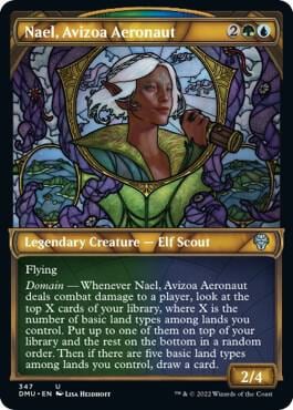 Nael, Avizoa Aeronaut (Textured Foil), Dominaria United 347