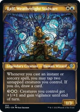 Raff, Weatherlight Stalwart (Textured Foil), Dominaria United 352