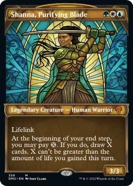 Shanna, Purifying Blade (Textured Foil), Dominaria United 358