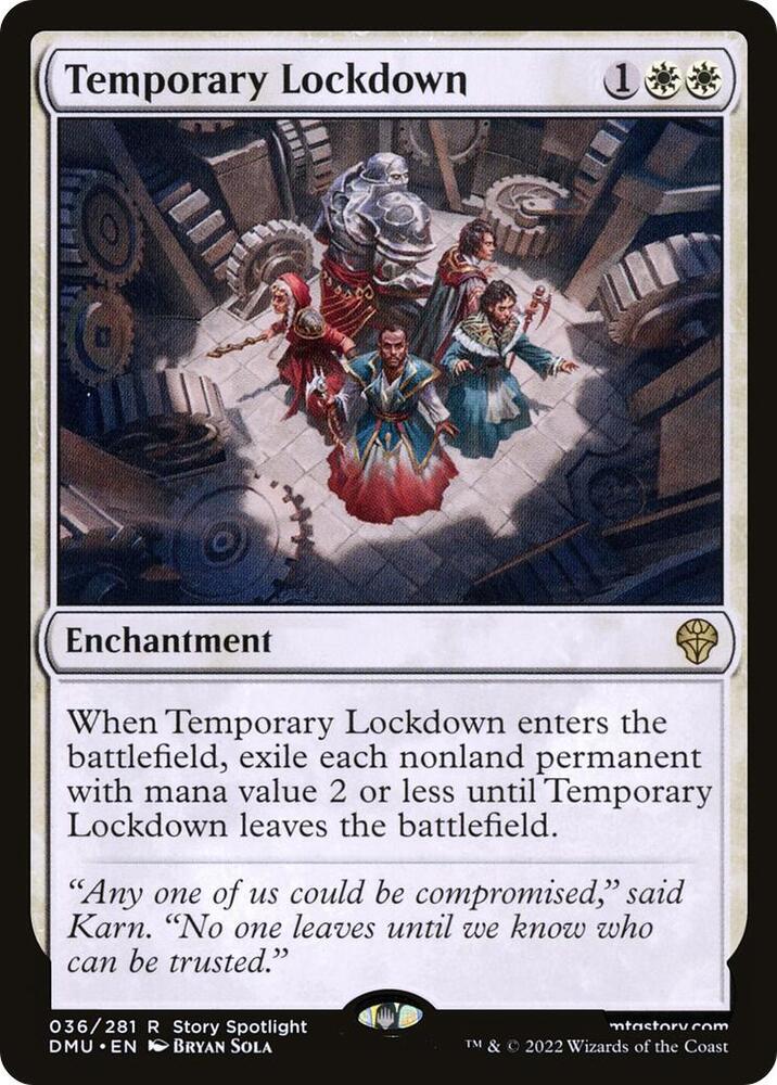 Temporary Lockdown, Dominaria United 36