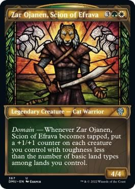 Zar Ojanen, Scion of Efrava (Textured Foil), Dominaria United 367