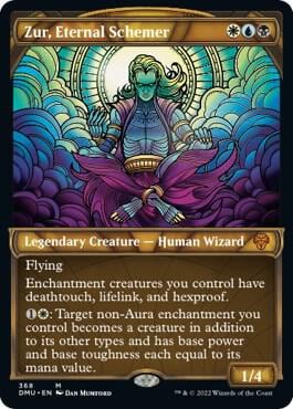 Zur, Eternal Schemer (Textured Foil), Dominaria United 368