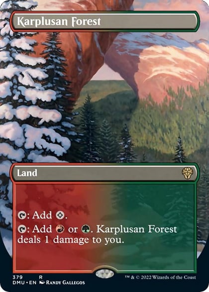 Karplusan Forest (Borderless), Dominaria United 379