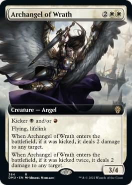 Archangel of Wrath (Extended Art), Dominaria United 384
