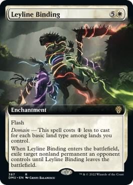 Leyline Binding (Extended Art), Dominaria United 387