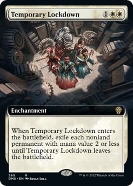 Temporary Lockdown (Extended Art), Dominaria United 389