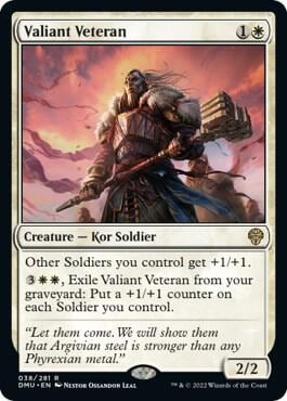 Valiant Veteran, Dominaria United 38