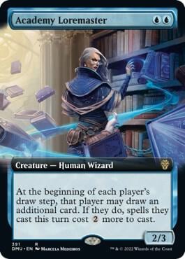 Academy Loremaster (Extended Art), Dominaria United 391
