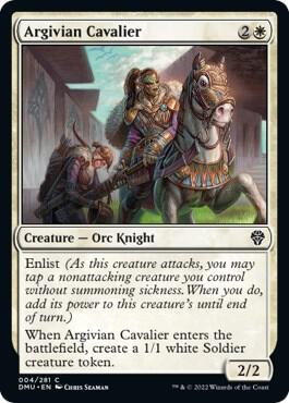 Argivian Cavalier, Dominaria United 4