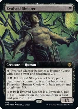 Evolved Sleeper (Extended Art), Dominaria United 402