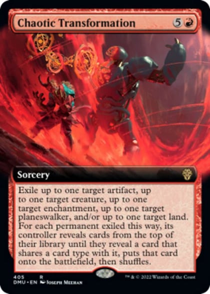 Chaotic Transformation (Extended Art), Dominaria United 405