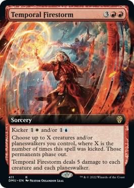 Temporal Firestorm (Extended Art), Dominaria United 411