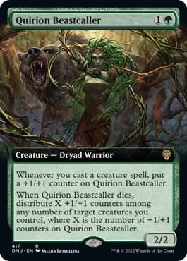 Quirion Beastcaller (Extended Art), Dominaria United 417