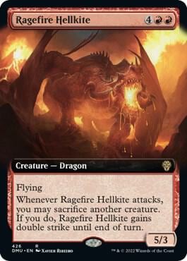 Ragefire Hellkite (Extended Art), Dominaria United 426