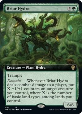 Briar Hydra (Extended Art), Dominaria United 427