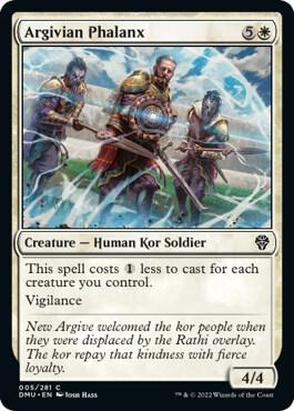 Argivian Phalanx, Dominaria United 5