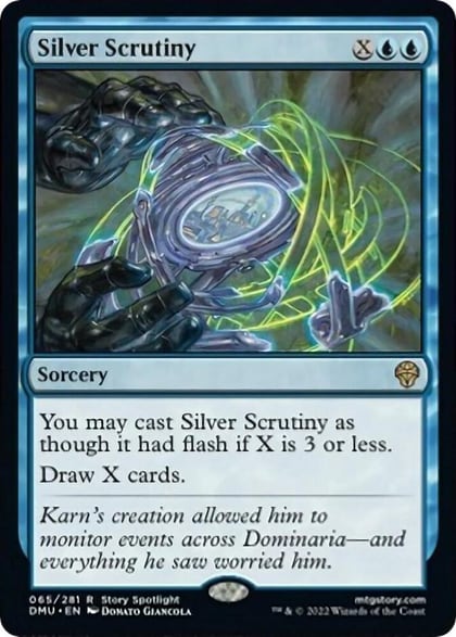 Silver Scrutiny, Dominaria United 65