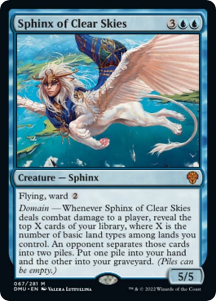 Sphinx of Clear Skies, Dominaria United 67