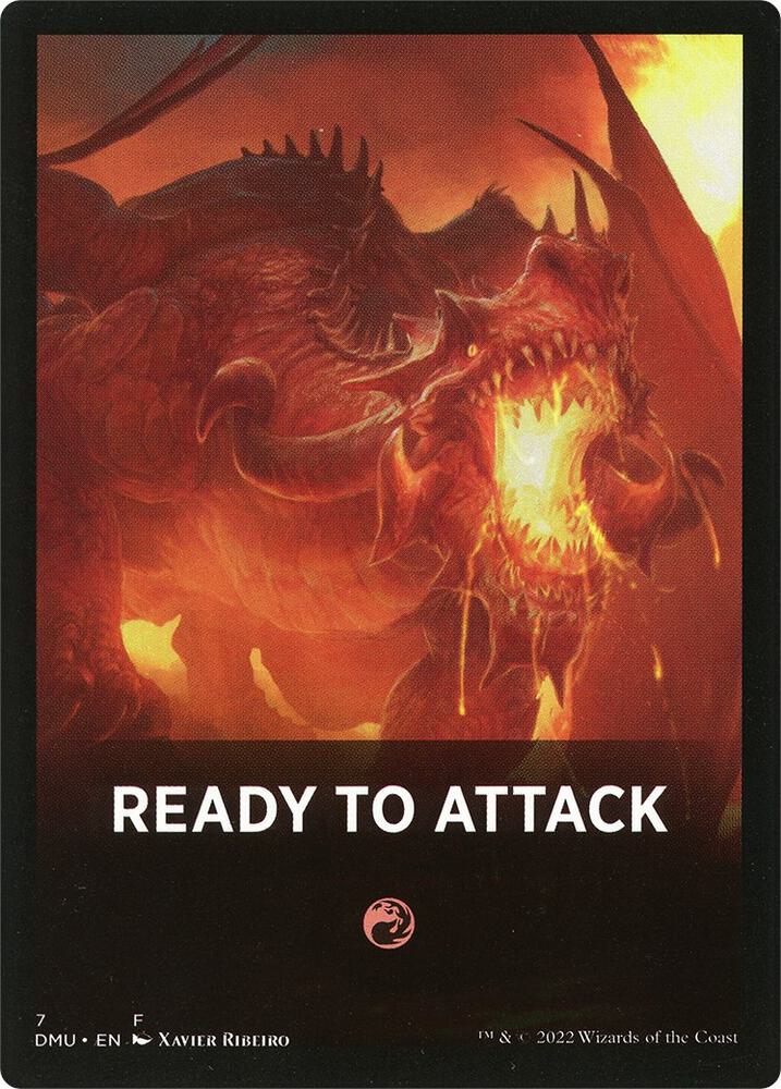 Ready to Attack Theme Card, Dominaria United 7