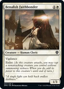 Benalish Faithbonder, Dominaria United 7