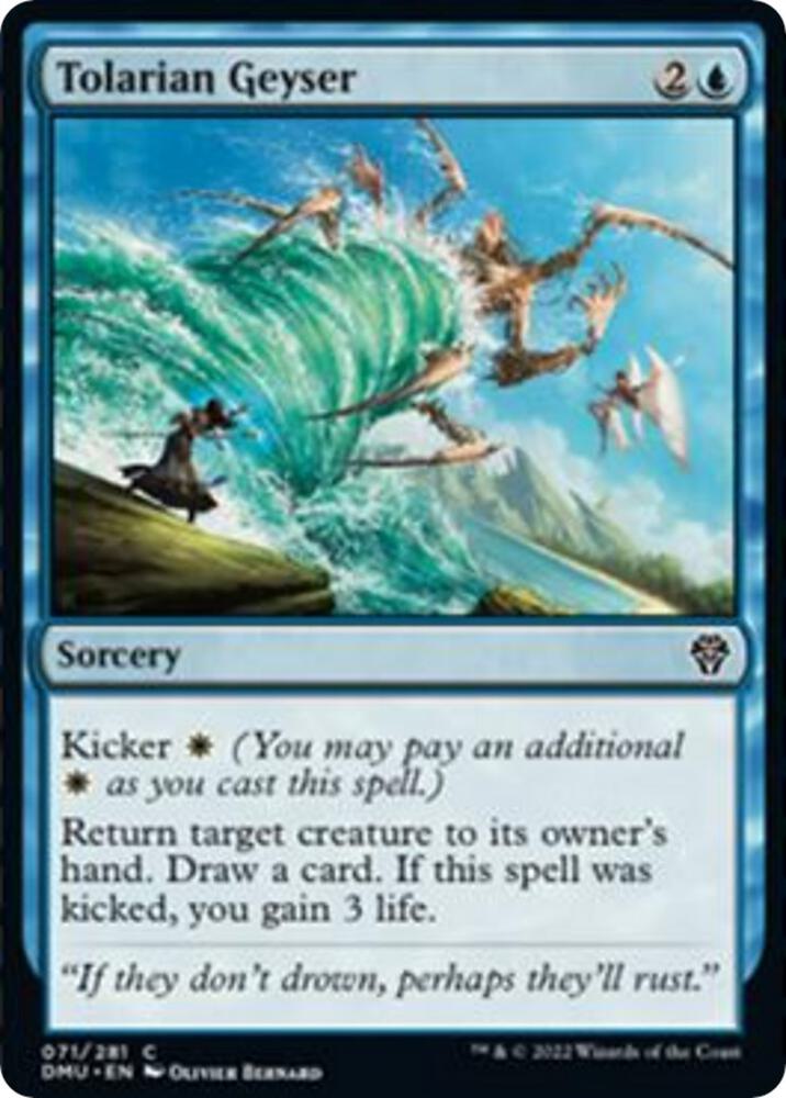 Tolarian Geyser, Dominaria United 71