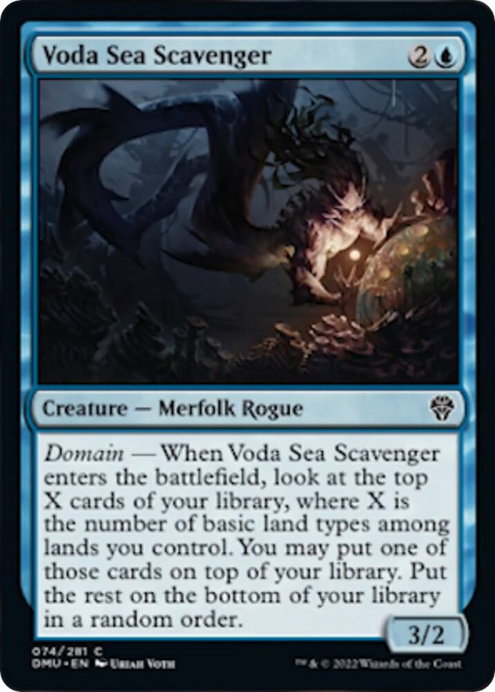 Voda Sea Scavenger, Dominaria United 74