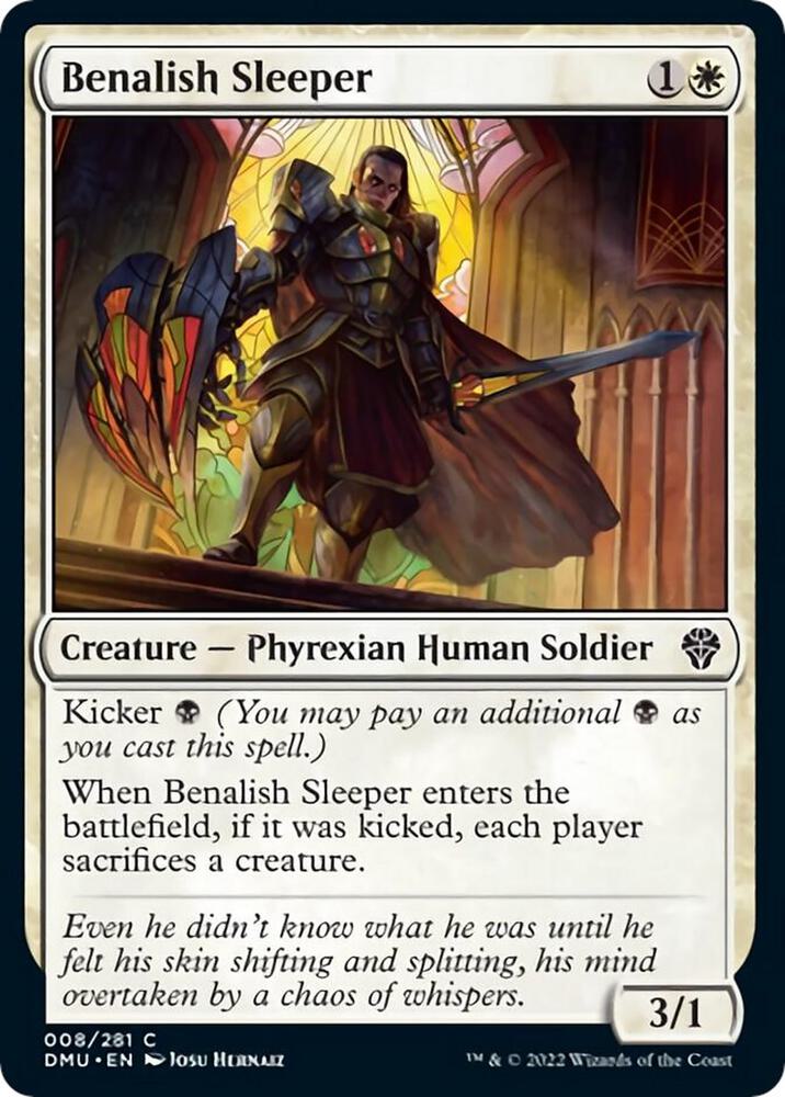 Benalish Sleeper, Dominaria United 8