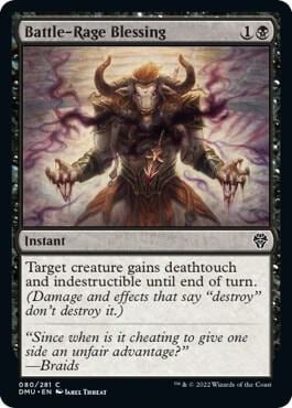 Battle-Rage Blessing, Dominaria United 80