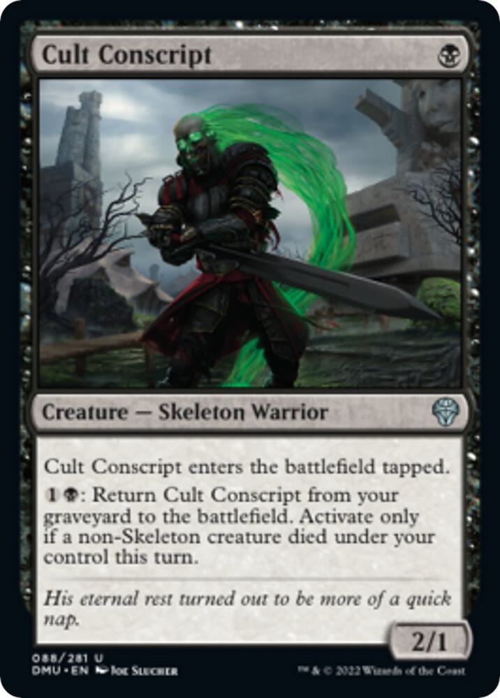 Cult Conscript, Dominaria United 88