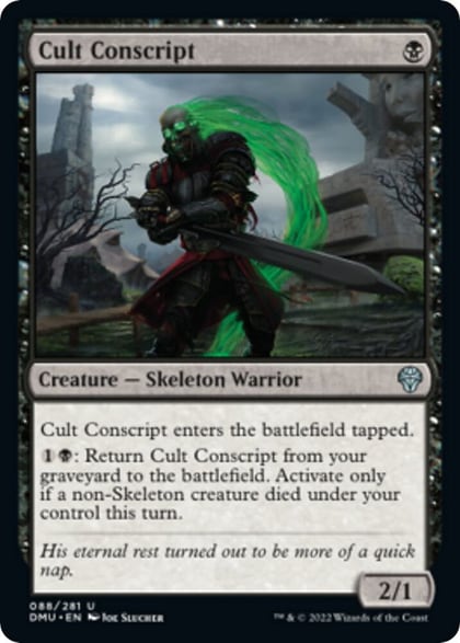 Cult Conscript, Dominaria United 88