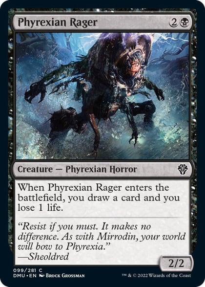 Phyrexian Rager, Dominaria United 99