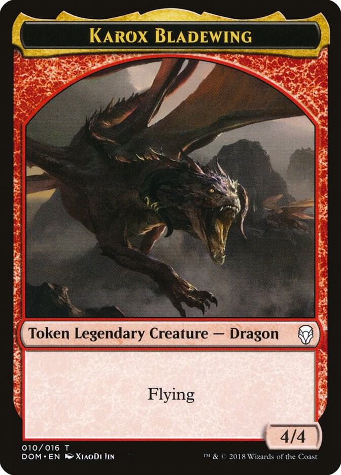 Karox Bladewing Token, Dominaria 10