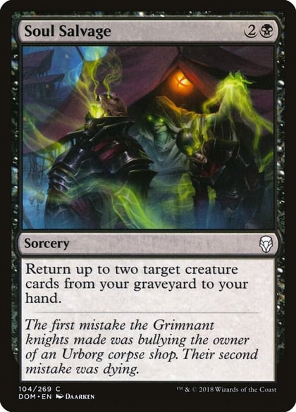 Soul Salvage, Dominaria 104