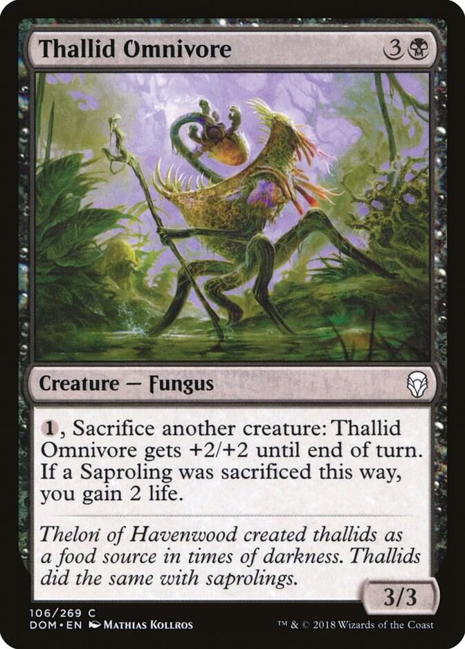 Thallid Omnivore, Dominaria 106