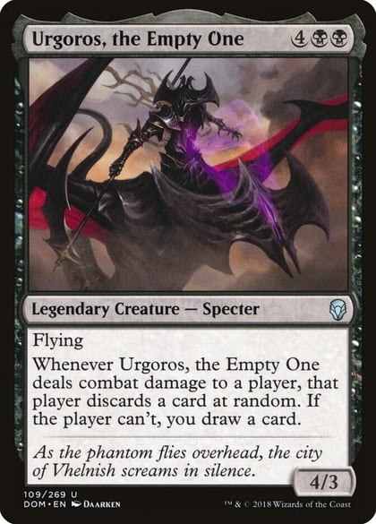 Urgoros, the Empty One, Dominaria 109