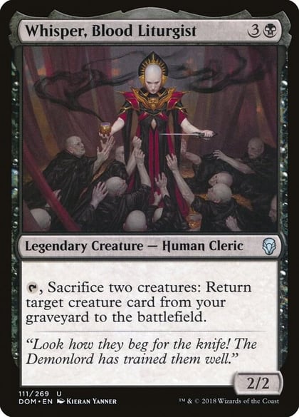 Whisper, Blood Liturgist, Dominaria 111