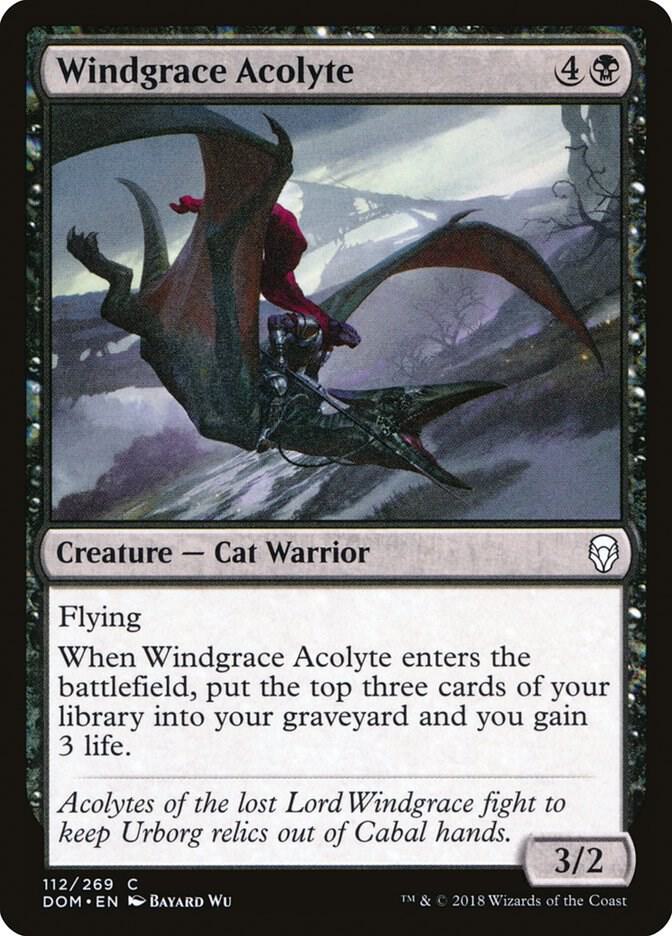 Windgrace Acolyte, Dominaria 112