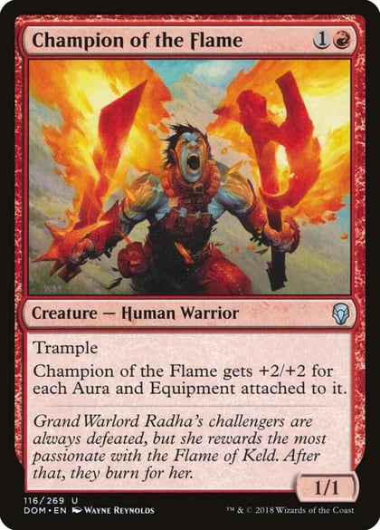 Champion of the Flame, Dominaria 116