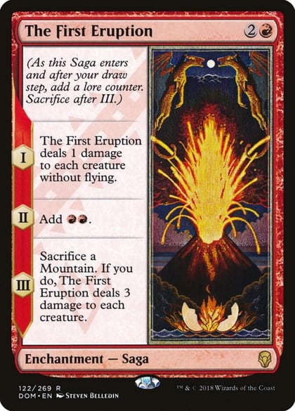 The First Eruption, Dominaria 122