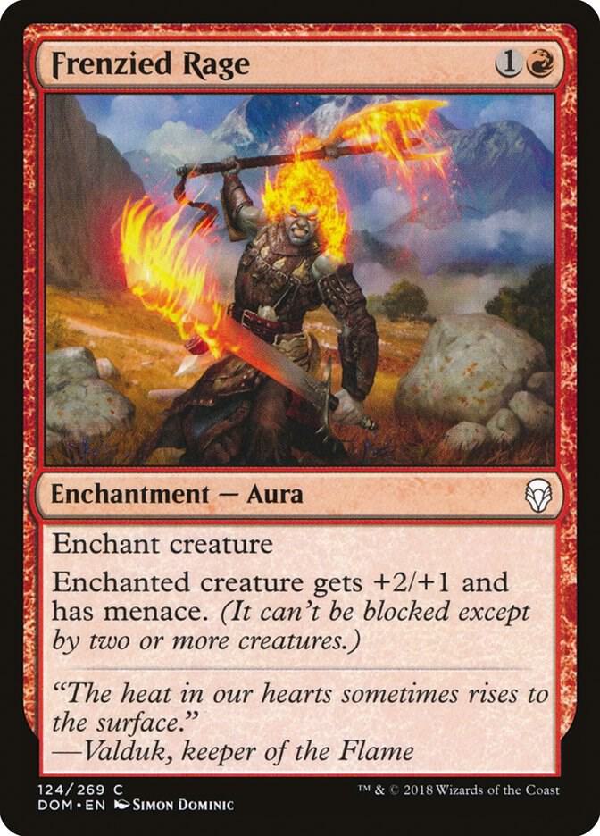 Frenzied Rage, Dominaria 124