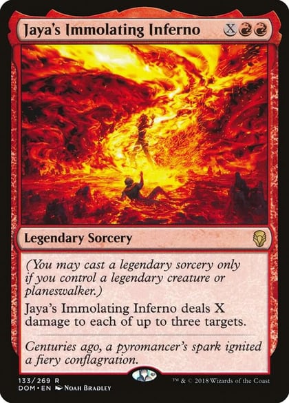 Jaya's Immolating Inferno, Dominaria 133