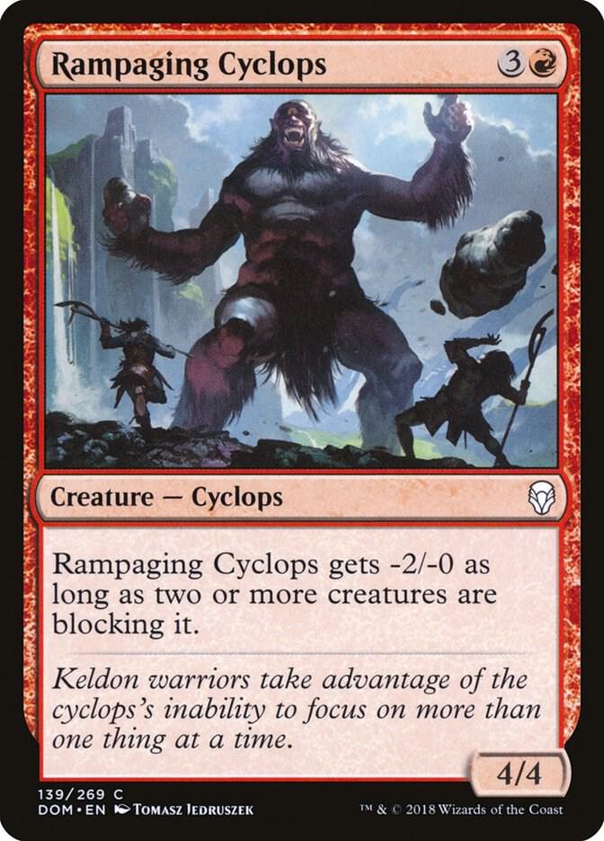 Rampaging Cyclops, Dominaria 139