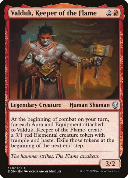 Valduk, Keeper of the Flame, Dominaria 148